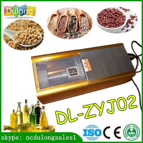 Home Manual Automatic Electric Small Oil Press Machine Stainless Steel