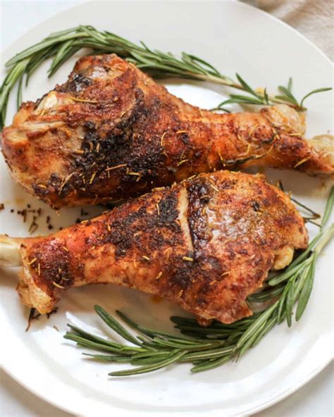 Easy Roasted Turkey Legs Savas Kitchen