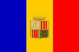 Flag of Andorra ::: History of the flag of the Principality of Andorra