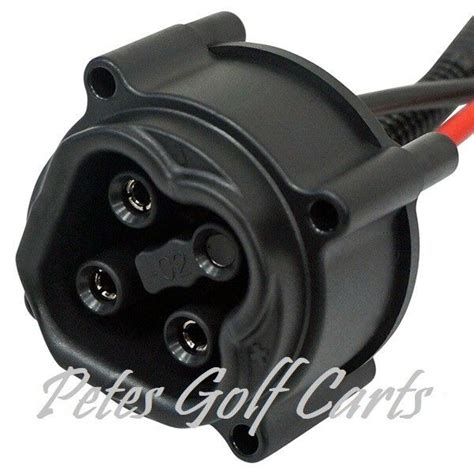 Yamaha Drive Golf Cart 48 Volt Mac Dc Charger Receptacle Cart Side Jw2 H6181 01 Ebay