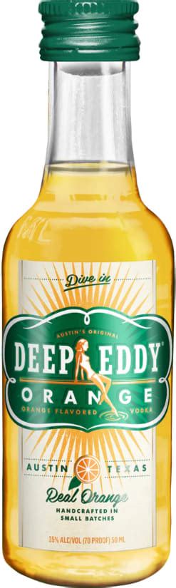 Deep Eddy Orange Flavored Vodka 50ml Pickup In Bluffton Sc Bills