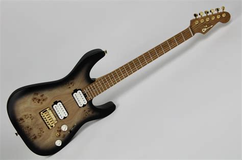 Charvel Pro Mod Dk Hh Pt Cm Poplar Burl Caramelized Maple