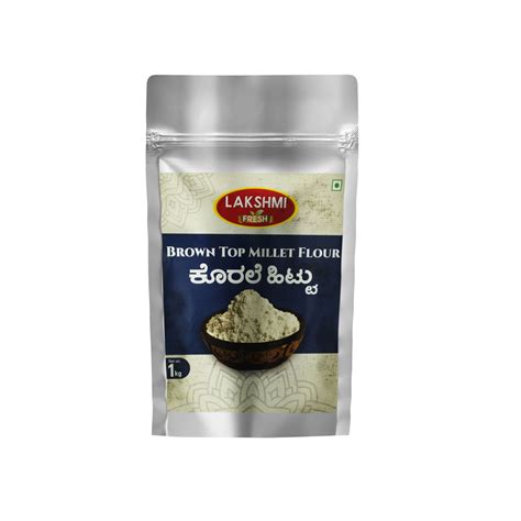 Brown Top Millet Flour – Lakshmifresh