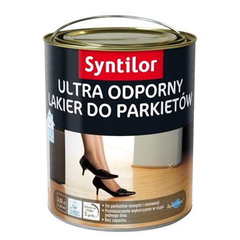 Lakier Do Parkietu ULTRA ODPORNY 2 5 L Bezbarwny Mat SYNTILOR Leroy