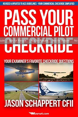 PROOF Pass Your Commercial Pilot Checkride By Jason Schappert Goodreads