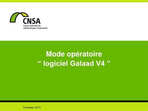 Ppt Mode Op Ratoire Logiciel Galaad V Powerpoint