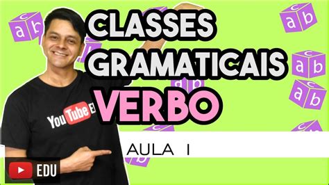 Verbo Aula 1 O que é verbo YouTube