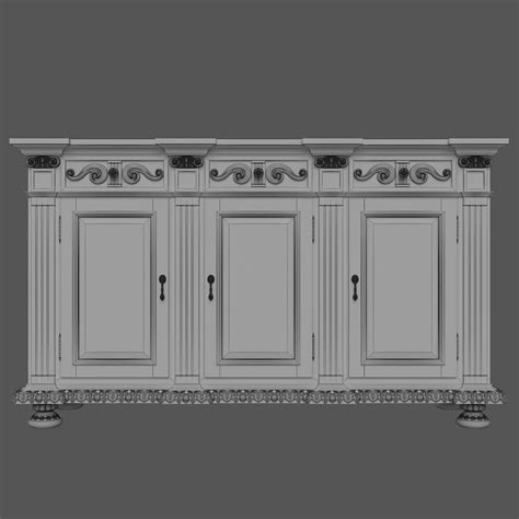 Hooker Rhapsody Credenza 3d Model Cgtrader