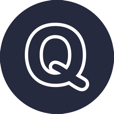 Letter Q Generic Glyph Icon