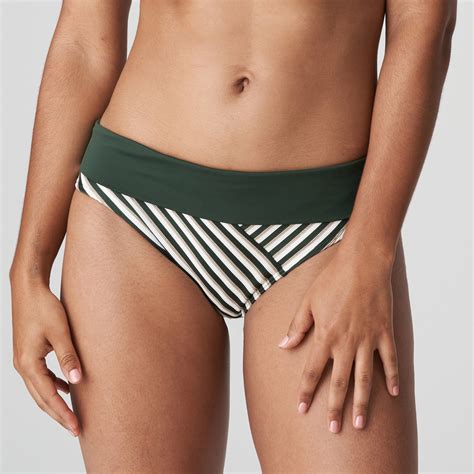 Primadonna Swim La Concha Malachite Bikini Fold Briefs Rigby Peller