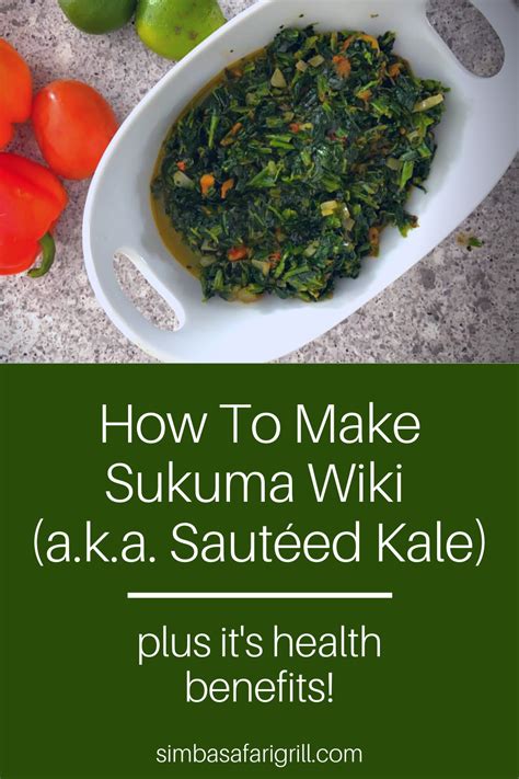 How To Make Sukuma Wiki African Food Healthy Recipes Sauteed Kale