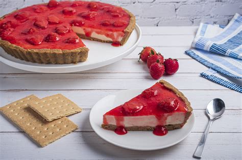 Top 84 Imagen Receta Cheesecake De Fresa Al Horno Abzlocalmx