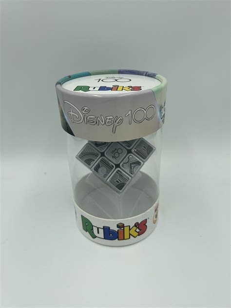 Rubik S Cube Disney Th Anniversary Metallic Platinum Finish X Cube