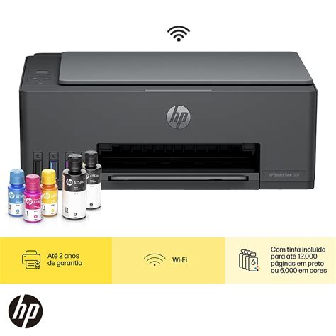 Impressora Multifuncional Hp Smart Tank Tanque De Tinta A D A