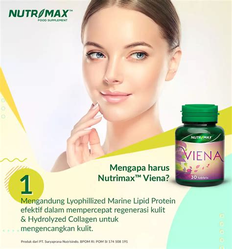 Jual Nutrimax Nutrimax Viena Isi 30 Tablet Untuk Elastisitas Dan