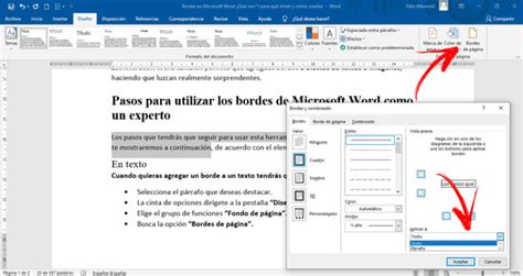 BORDES en WORD Qué Son Usos Guía 2025