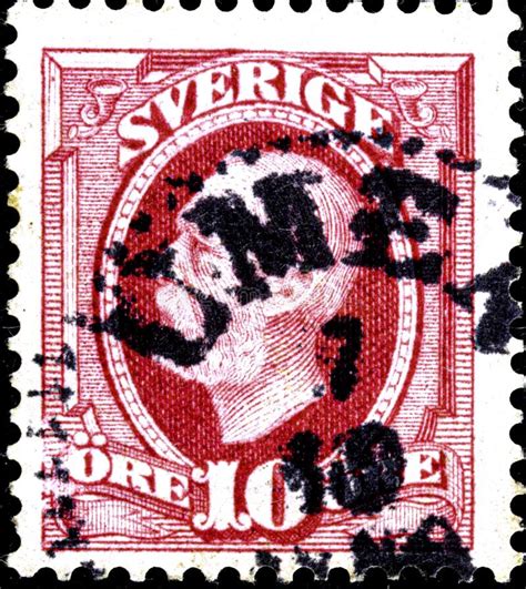 02092020 Divnoe Stavropol Territorio Rusia El Sello Postal Suecia 1885