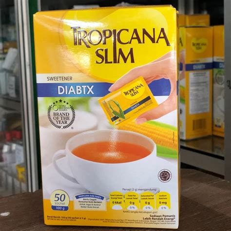 Jual Tropicana Slim Diabtx Sachet Shopee Indonesia