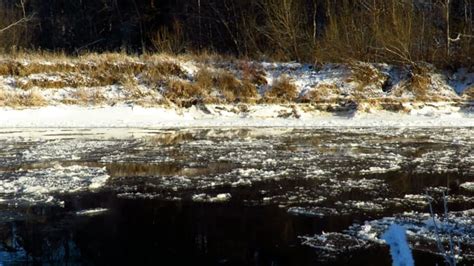 River Ice Flow - Free video on Pixabay