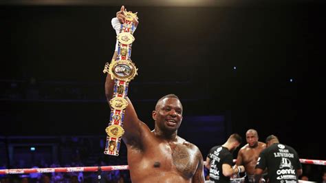 Dillian Whyte Vacates British Heavyweight Title To Continue Pursuit Of