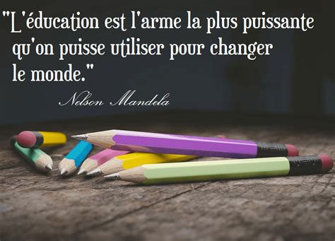 Citations sur l éducation en photo