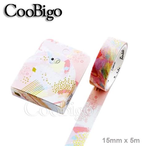 Masking Tape Ruban Adh Sif Washi Motif Floral Pi Ce Ruban De