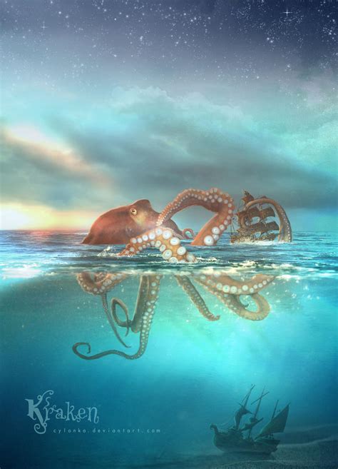 Kraken By Cylonka On Deviantart