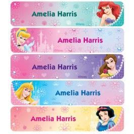 Disney Princess Name Tags Printable