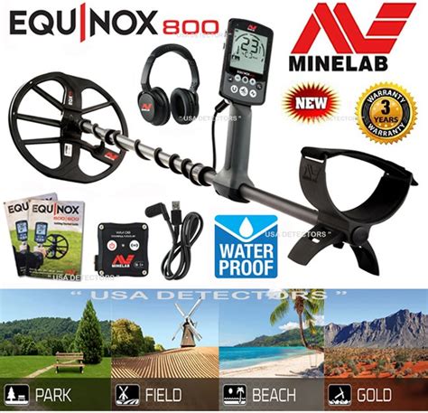 New Minelab Equinox Metal Detector With Dd Smart Coil