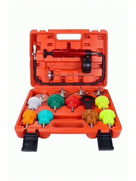 Besper 15 pièces Trousse d outils de test de fuite sous pression kit