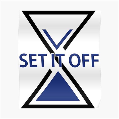 "Set It Off Midnight Logo" Poster for Sale by Pandurz | Redbubble