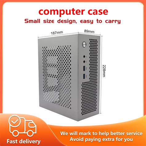 Case De Computadora Mini Atx Htpc Case Itx Motherboard Small U Flex