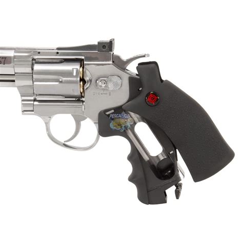 Rev Lver De Press O A G S Co Sr Silver Full Metal Mm Crosman