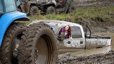 Taking Daily Driver Into Deep Mud Pit Youtube