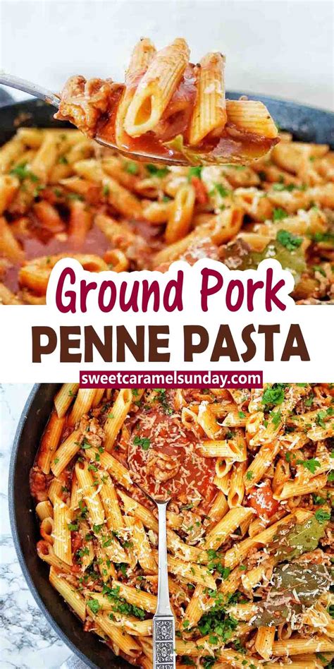 Pork Mince Pasta Ground Pork Recipes Ground Pork Casserole Ground Pork Recipes Easy