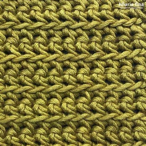 Corinto Crochet Ribbing Stitch Learn Hilaria Fina