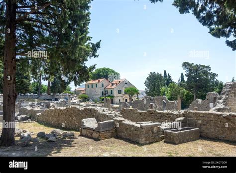 Early Christian Basilica And Museum Ancient City Of Salona Solin