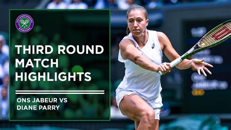 Ons Jabeur vs Diane Parry | Match Highlights | Wimbledon 2022 - Win Big Sports