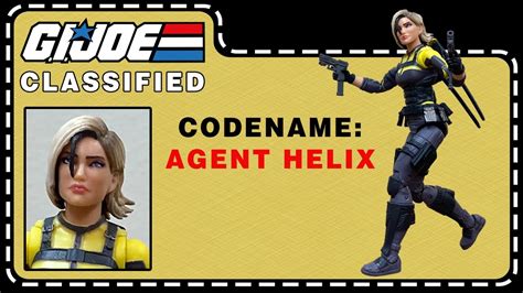 Agent Helix Gi Joe Classified Series Unboxing And Review Youtube