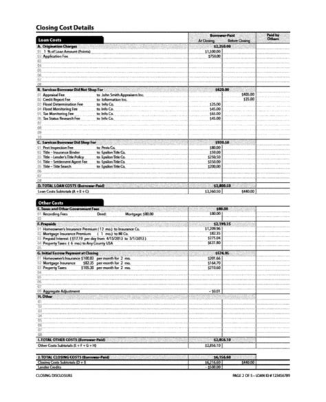 Title 12 Part 1026 Appendix H Code Of Federal Regulations