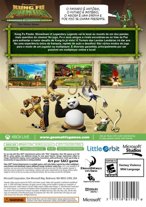 Kung Fu Panda Showdown Of Legendary Legends