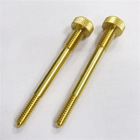 M M M M Brass Knurled Screws Copper Knurled Bolts Shoulder Thumb