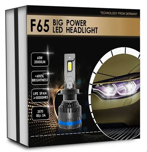 Xenplus Led Headlight Bulb F65 130w Big Power H1 H3 H4 H7 H1 880 881