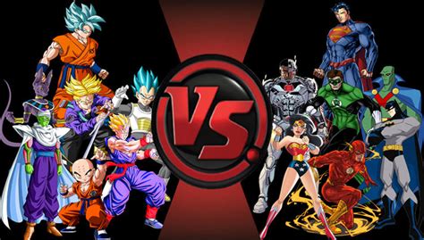 Z Fighter Vs Justice League Cartoon Fight Club By Thessultimategoku On Deviantart