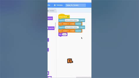 Cómo Hacer Una Suma En Scratch Scratch Shorts Algoritmo