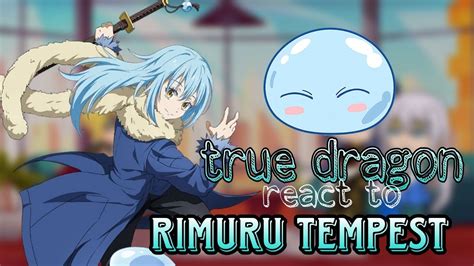 True Dragons React To Rimuru Tempest Tensura Tensei Shitara Slime