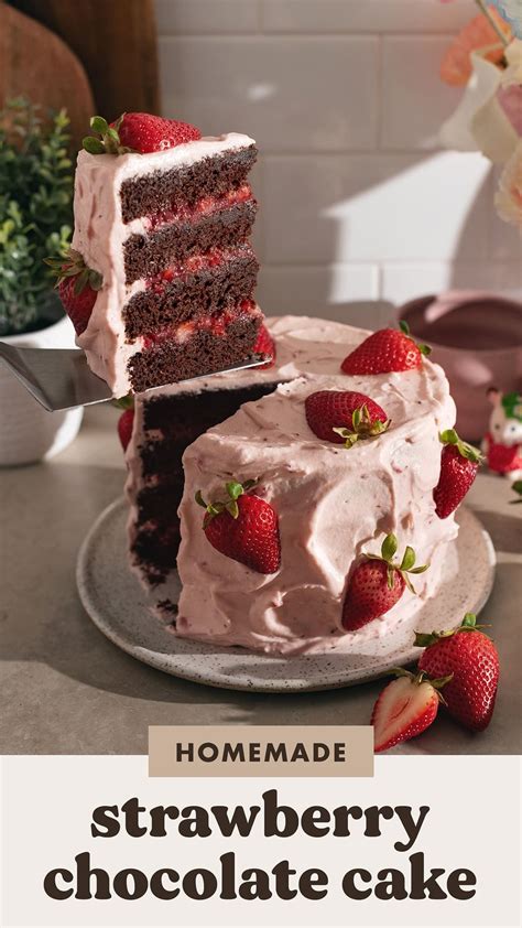 Chocolate Covered Strawberry Cake Artofit