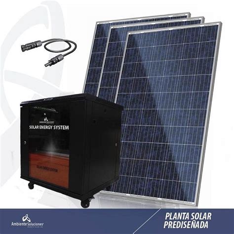 Plantas Solares y Paneles solares Planta de Generación y Respaldo de