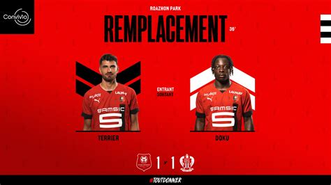 Stade Rennais F C On Twitter Sortie Sur Blessure De Martin