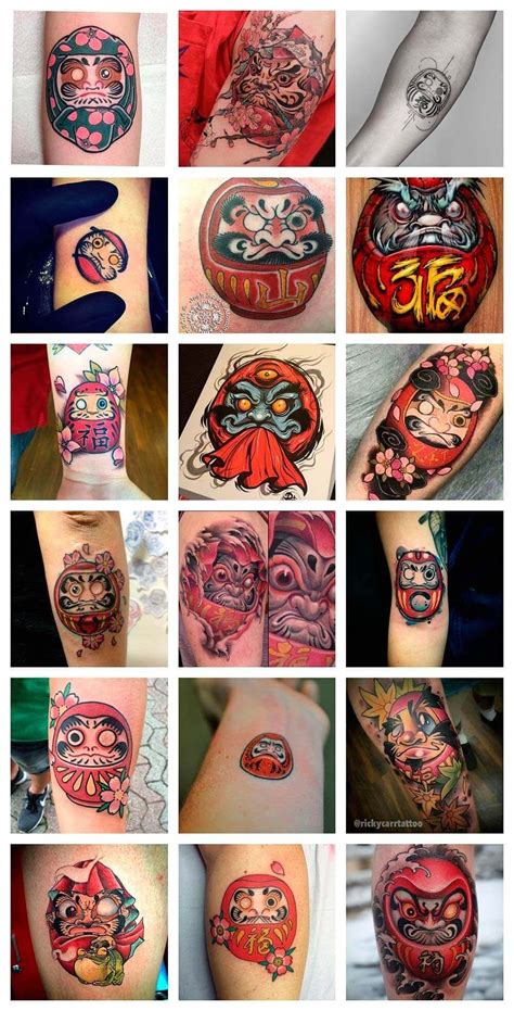 Best Daruma Doll Tattoo Ideas You Ll Have To See To Believe Artofit